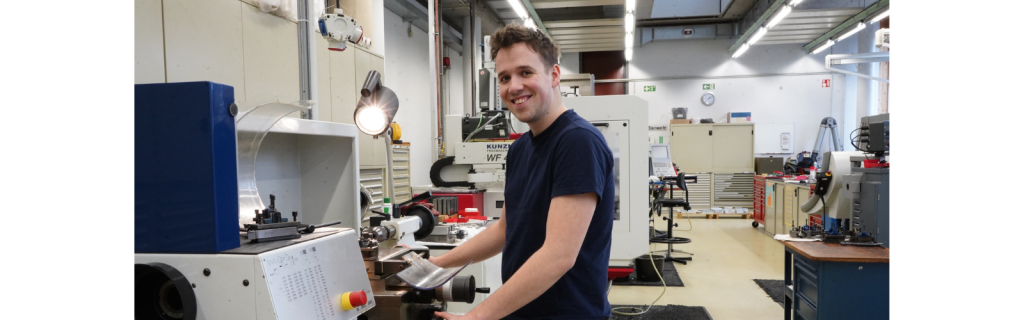 Feinwerkmechaniker-Ausbildung in Potsdam: Oskar Sauerbreys Weg ins Berufsleben